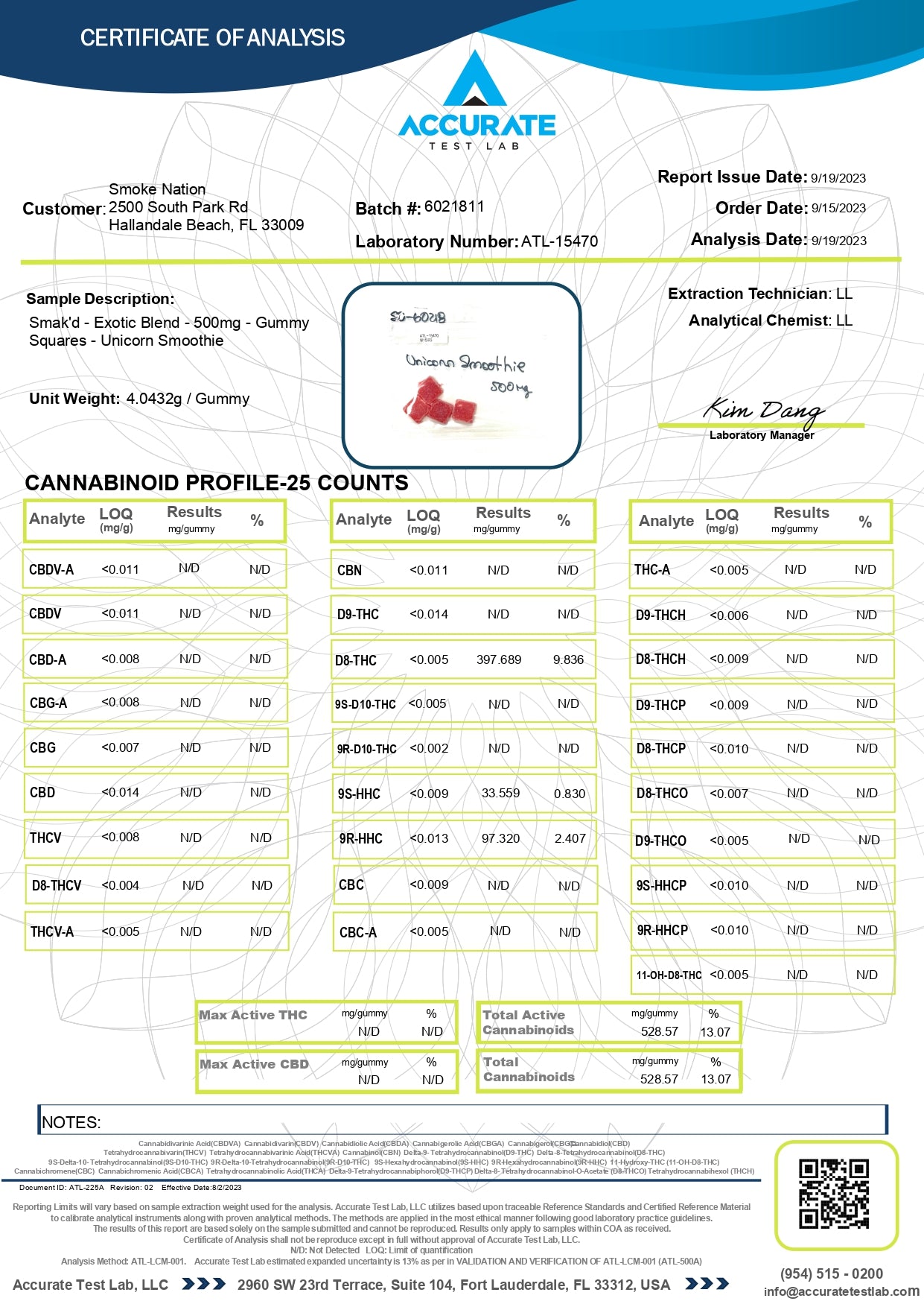 TKO Smak'd Exotic Blend Delta 8 THC Infused Gummies | 10,000 MG - Image 12