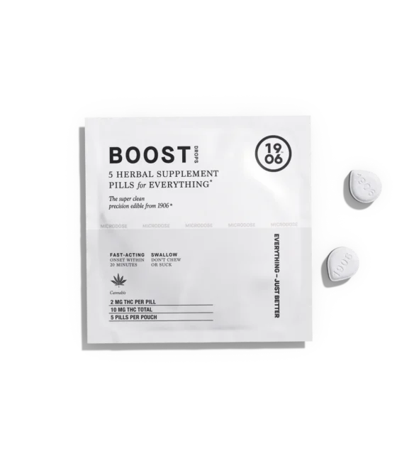 1906 Boost Drops Tin 2mg THC - 5ct