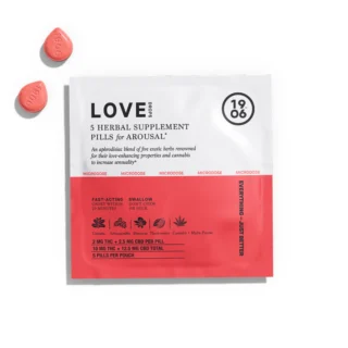 1906 Love Drops Tin 2mg THC 2.5mg CBD - 5ct