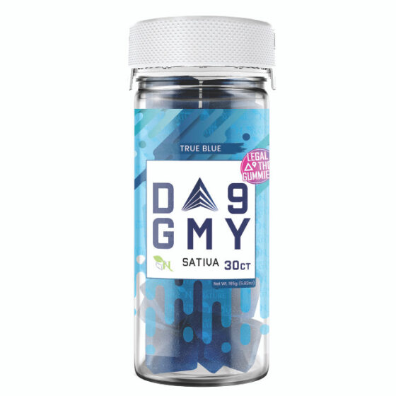 A Gift From Nature D9 GMY 30ct, 15mg Gummies true blue