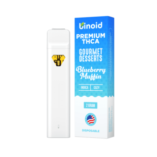 Binoid Gourmet Desserts THCA 2g Disposable Vape - Blueberry Muffin (Indica)