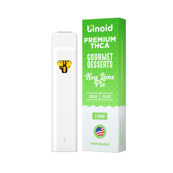 Binoid Gourmet Desserts THCA 2g Disposable Vape - Key Lime Pie (Indica)