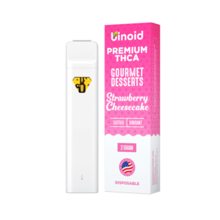 Binoid Gourmet Desserts THCA 2g Disposable Vape - Strawberry Cheesecake (Sativa)