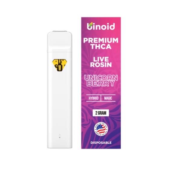 Binoid THCA 2g Disposable Vape - Unicorn Berry (Hybrid)