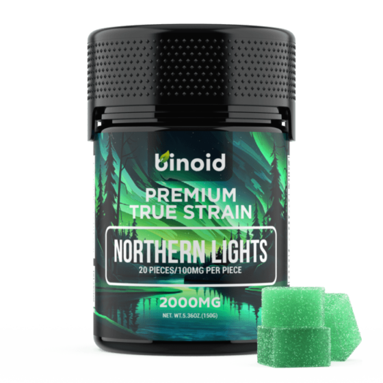 Binoid True Strain Gummies 200mg - Northern Lights