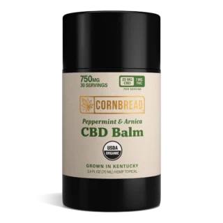 Cornbread CBD Balm 25mg CBD 1mg THC cbd balm