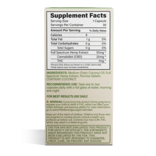 Cornbread Full Spectrum CBD Capsules