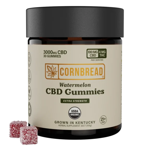Cornbread Watermelon CBD Gummies 3000mg