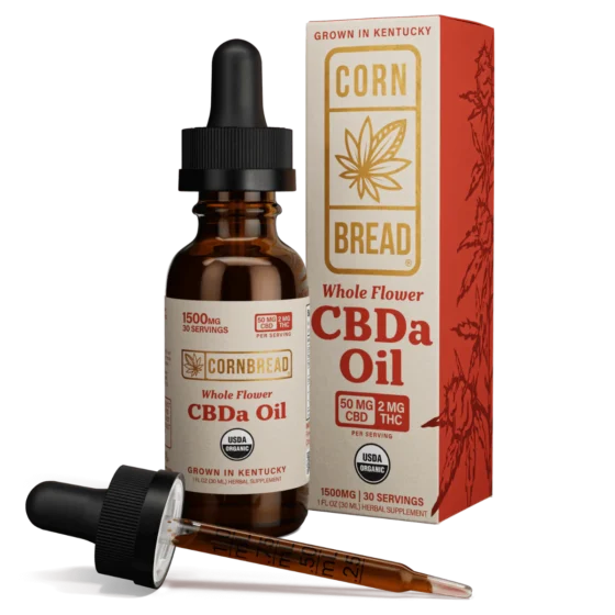 Cornbread Whole Flower CBDa Oil - 1500mg