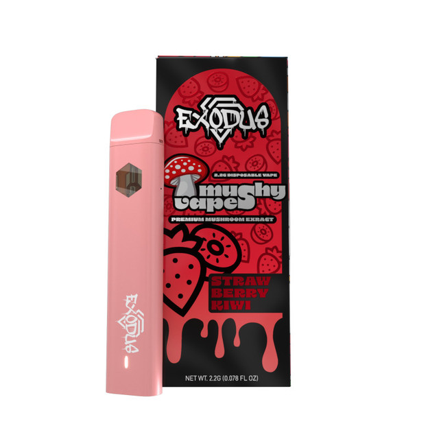 Mushy Vapes Mushroom Disposable 2.2g Strawberry Kiwi