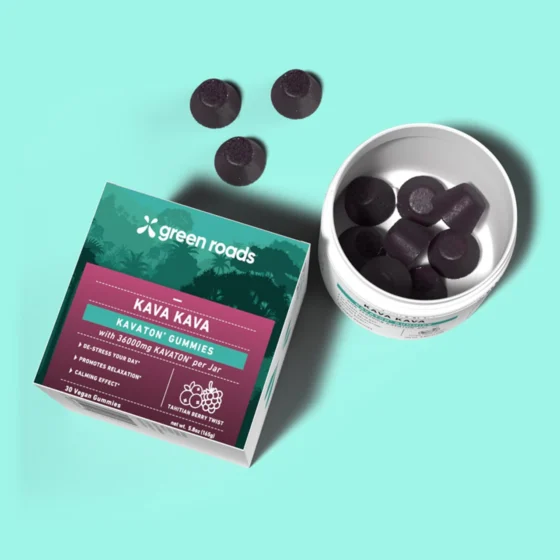 Green Roads Kava Kava Kavaton Gummies Tahitian Berry Twist