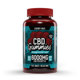 Hemp Bombs 60ct Maximum Potency CBD Gummies 6000mg yuzu lemonade