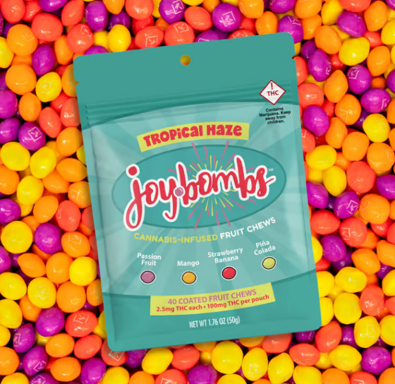 Joybombs D9 THC Hemp Chews 2.5mg THC