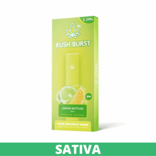 Kush Burst Super Knockout Blend - 2.2ml Lemon zkittles
