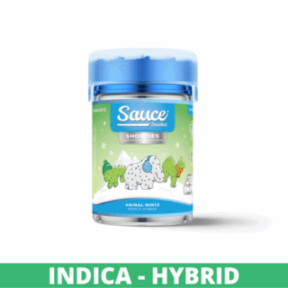 Sauce Smokes Shorties Joints 5pk Animal Mintz