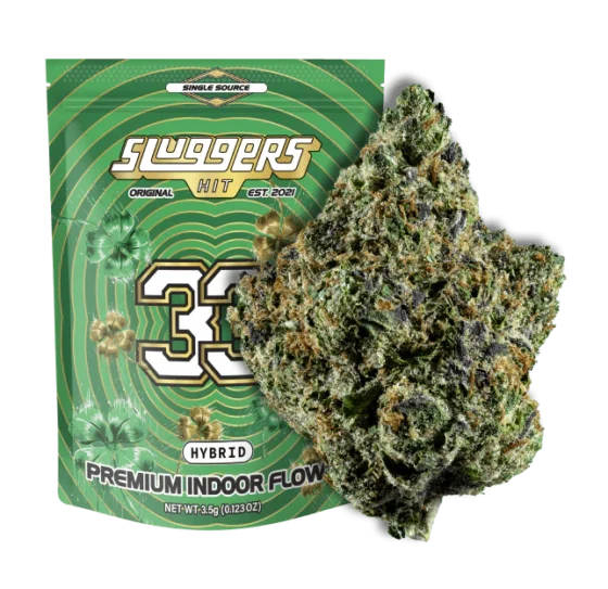 Sluggers Hit Premium Indoor THC-A Flower 3.5g - 33 hybrid