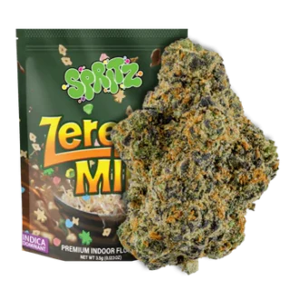 Sluggers Spritz Premium Terp Infused Indoor THC-A Flower 3.5G zereal milk