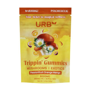 URB Tripping Gummies 800mg passionfruit orange mango