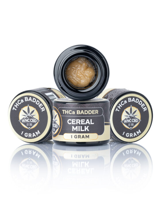 WNC CBD THCA Badder 1G cereal milk