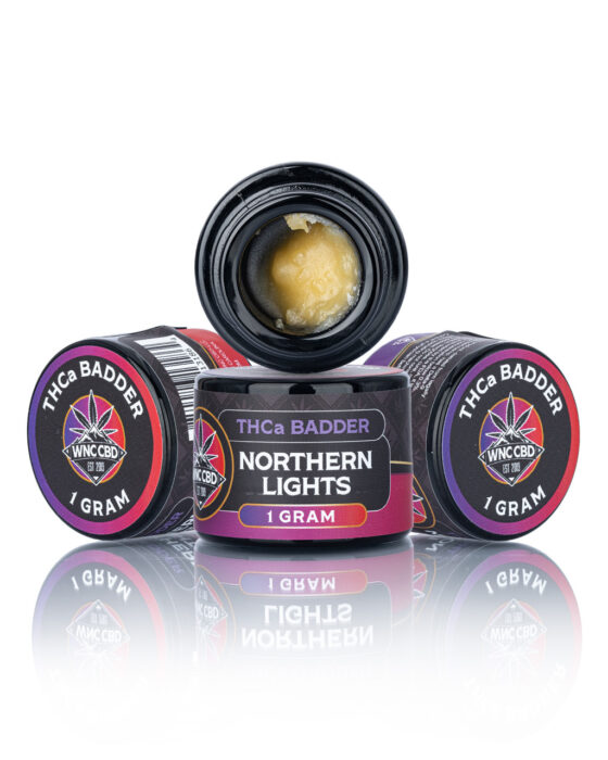 WNC CBD THCA Badder 1G northern lights