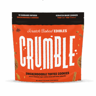 Crumble Cookies 100mg Snickerdoodle Toffee