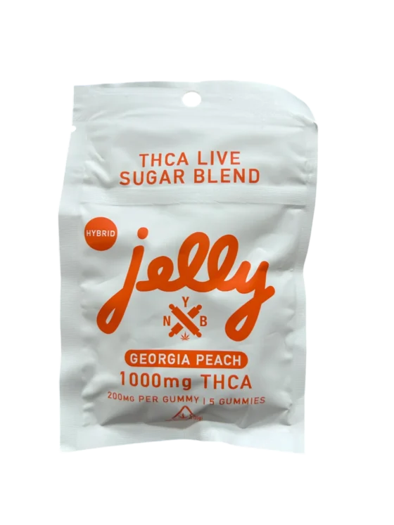 Jelly THCA Live Sugar Blend Gummies  5ct - Image 2