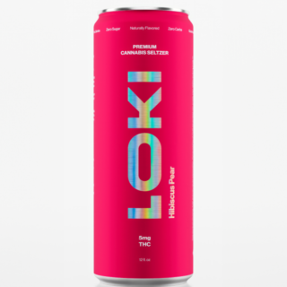 LOKI-Premium-5mg-THC-Infused-Seltzer-Peary-Hibiscus
