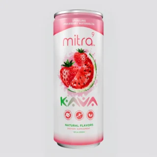 Mitra9 Kratom Seltzer Strawberry Watermelon