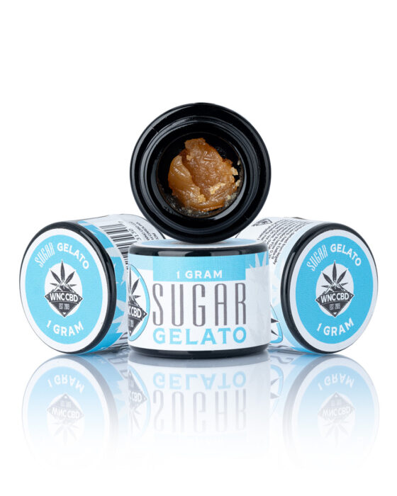 WNC CBD THCa Sugar Concentrate 1g Gelato Sugar
