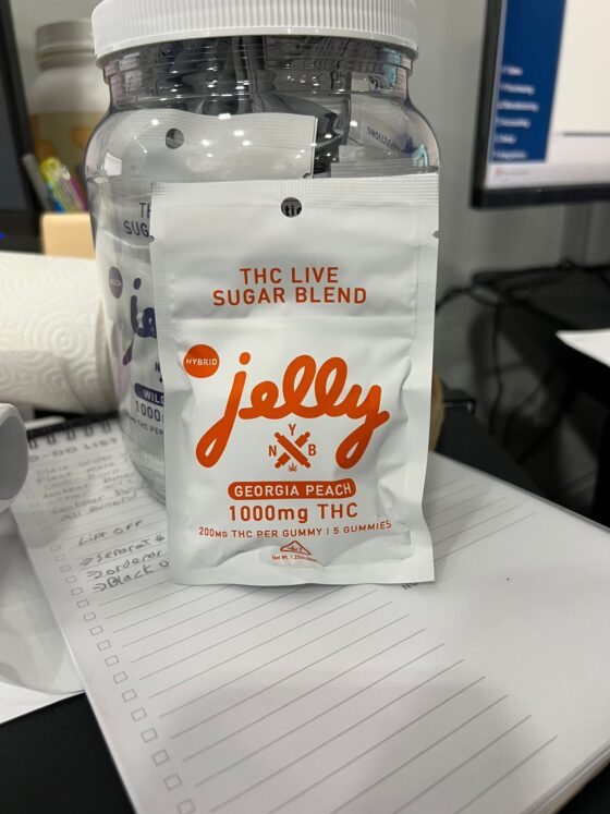 Jelly THCA Live Sugar Blend Gummies  5ct