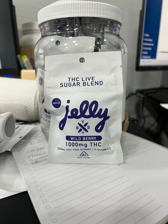 Jelly THCA Live Sugar Blend Gummies  5ct
