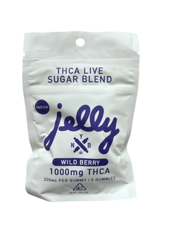 Jelly THCA Live Sugar Blend Gummies  5ct - Image 3