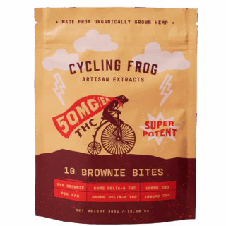 Cycling Frog Chocolate Brownie Bites 10ct