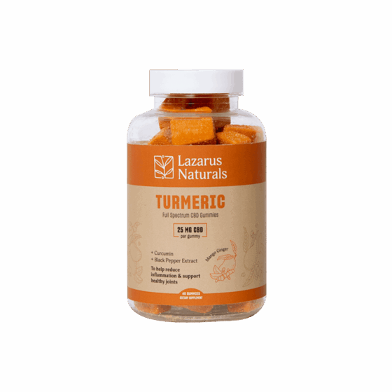 Lazarus Naturals CBD Gummies - Turmeric