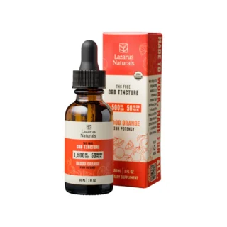 Lazarus Naturals High Potency CBD Isolate Tincture Oil - Blood Orange 1500mg