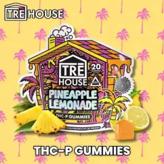 TRĒ House Delta 8 + HHC + THCP Gummies - Pineapple Lemonade - 700mg