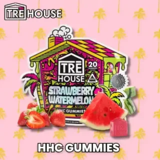 TRĒ House TRĒ House - HHC Gummies - Strawberry Watermelon - 500mg