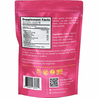 Tillmans Tranquils Strawberry Lemonade CBD + THC Gummies