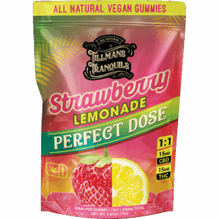 Tillmans Tranquils Strawberry Lemonade CBD + THC Gummies