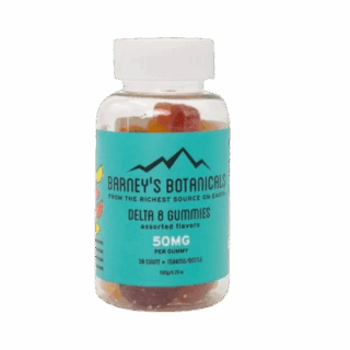 Barneys Botanicals Delta 8 THC Gummies 30ct 50mg