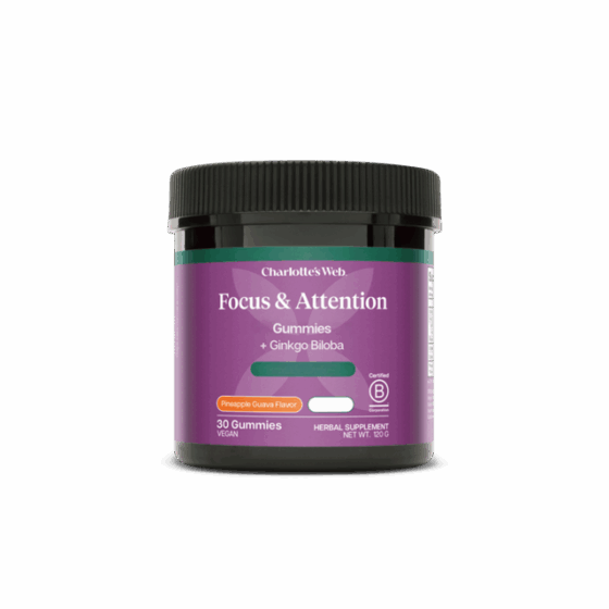 Charlotte's Web CBG Gummies - Focus & Attention 30CT
