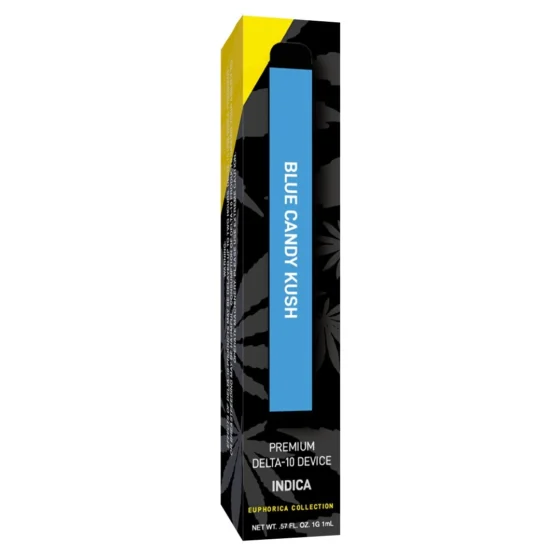Delta Extrax Premium Delta 10 THC Disposable 1g - Blue Candy Kush (Indica)