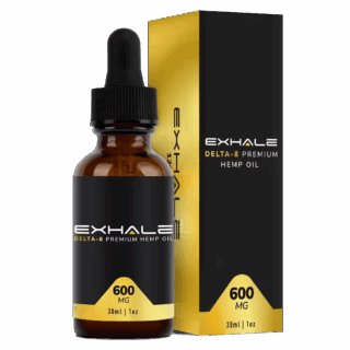 Exhale Delta 8 Premium Hemp Oil 600mg