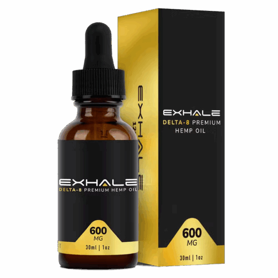 Exhale Delta 8 Premium Hemp Oil 600mg