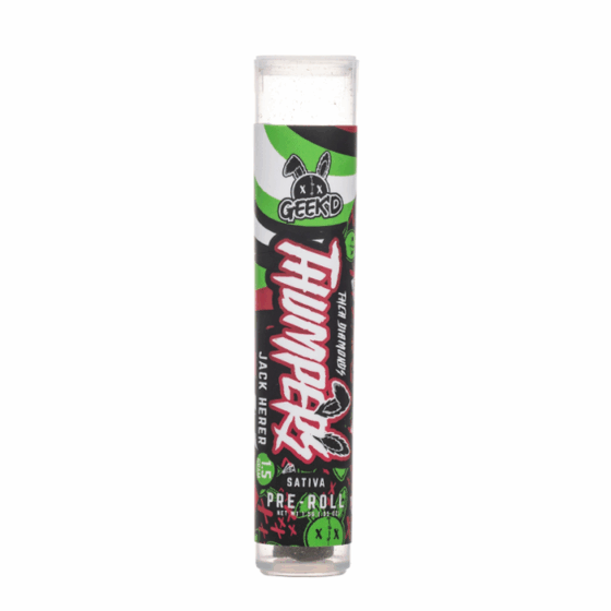 Geek’d THUMPER Pre Roll 1.5G - Jack Herer
