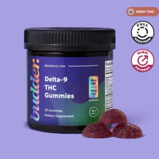 Joy Organics Budder Delta 9 THC Gummies 10mg - Blackberry Lime