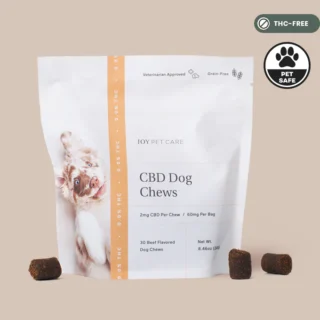 Joy Organics CBD Dog Treats Chews - Beef