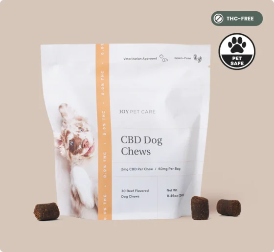 Joy Organics CBD Dog Treats Chews - Beef
