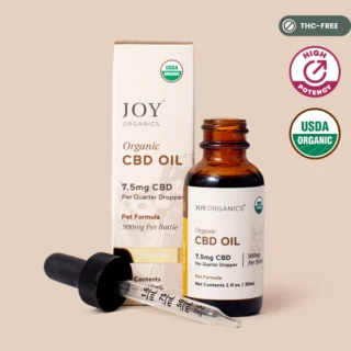 Joy Organics Organic CBD Tinctures for Dogs, Cats and Pets