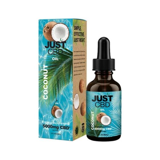 Just CBD CBD Coconut Oil Tincture 5000mg